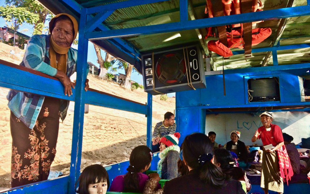 Two Weeks Traveling By Local Ferry and Train in Northern Burma